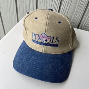 VTG 90s Deadstock Nissun Embroidered Pools Plus Hat Cap Adjustable